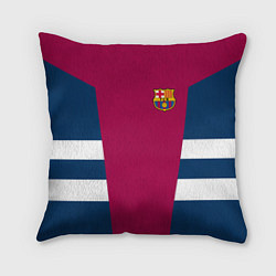 Подушка квадратная Barcelona FC: Vintage 2018, цвет: 3D-принт