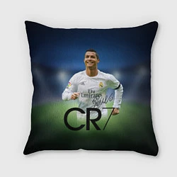 Подушка квадратная CR7, цвет: 3D-принт