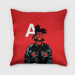 Подушка квадратная The Weeknd: Able, цвет: 3D-принт