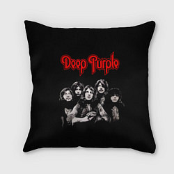 Подушка квадратная Deep Purple, цвет: 3D-принт