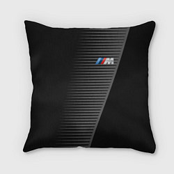 Подушка квадратная BMW: Grey Colors Lines, цвет: 3D-принт