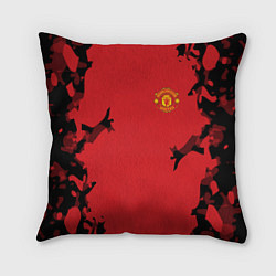 Подушка квадратная FC Manchester United: Red Original, цвет: 3D-принт