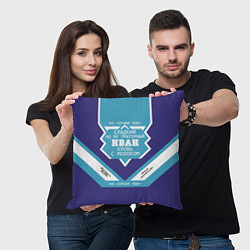 Подушка квадратная Иван сладкий, цвет: 3D-принт — фото 2