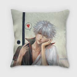 Подушка квадратная Sakata Gintoki, цвет: 3D-принт