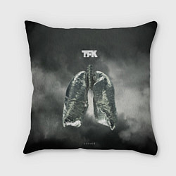 Подушка квадратная TFK Exhale, цвет: 3D-принт