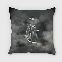 Подушка квадратная TFK Incomplete, цвет: 3D-принт