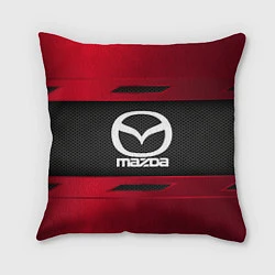 Подушка квадратная Mazda Sport, цвет: 3D-принт