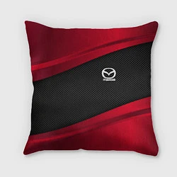 Подушка квадратная Mazda: Red Sport, цвет: 3D-принт