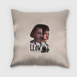 Подушка квадратная Leon, цвет: 3D-принт