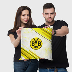 Подушка квадратная Borussia, цвет: 3D-принт — фото 2