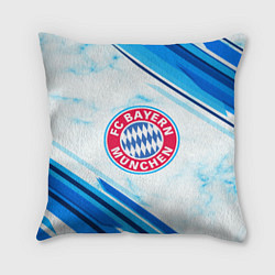 Подушка квадратная Bayern Munchen, цвет: 3D-принт
