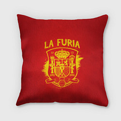 Подушка квадратная La Furia, цвет: 3D-принт