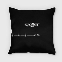 Подушка квадратная Skillet Awake, цвет: 3D-принт