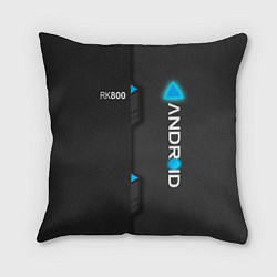 Подушка квадратная RK800 Android, цвет: 3D-принт