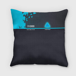 Подушка квадратная Detroit: RK800, цвет: 3D-принт