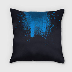 Подушка квадратная Android Blood: Blue, цвет: 3D-принт