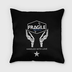 Подушка квадратная Death Stranding: Fragile Express, цвет: 3D-принт