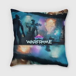 Подушка квадратная WARFRAME FORTUNA, цвет: 3D-принт