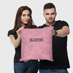 Подушка квадратная Black Pink: Sweet Fashion, цвет: 3D-принт — фото 2