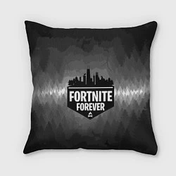 Подушка квадратная FORTNITE FOREVER, цвет: 3D-принт