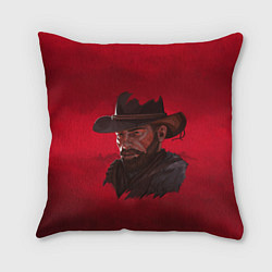 Подушка квадратная Red Dead Redemption, цвет: 3D-принт