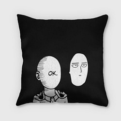 Подушка квадратная Saitama: One-Punch Man