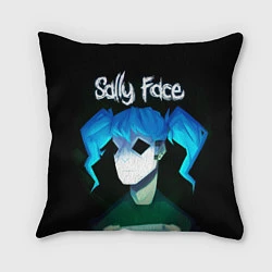 Подушка квадратная Sally Face: Light Silhouette, цвет: 3D-принт