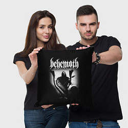 Подушка квадратная Behemoth: Black Metal, цвет: 3D-принт — фото 2