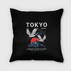 Подушка квадратная Tokyo, цвет: 3D-принт