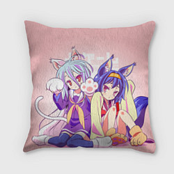 Подушка квадратная No Game No Life