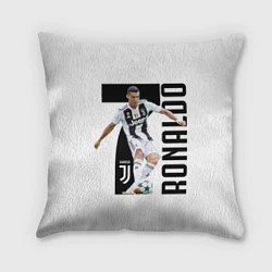 Подушка квадратная Ronaldo the best, цвет: 3D-принт