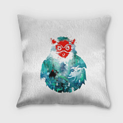 Подушка квадратная Princess Mononoke