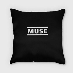 Подушка квадратная MUSE, цвет: 3D-принт