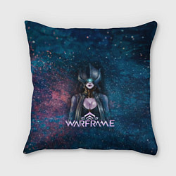 Подушка квадратная Warframe game logo, цвет: 3D-принт