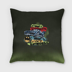 Подушка квадратная The Batmobile, цвет: 3D-принт