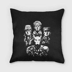 Подушка квадратная JoJo Bizarre Adventure, цвет: 3D-принт