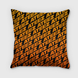 Подушка квадратная ATEEZ, цвет: 3D-принт