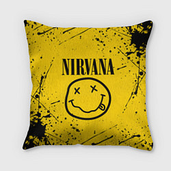 Подушка квадратная NIRVANA, цвет: 3D-принт