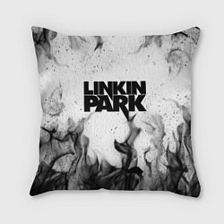Подушка квадратная LINKIN PARK, цвет: 3D-принт