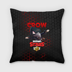 Подушка квадратная BRAWL STARS CROW