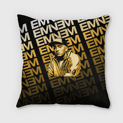 Подушка квадратная Eminem, цвет: 3D-принт