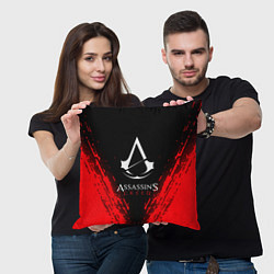 Подушка квадратная Assassin’s Creed, цвет: 3D-принт — фото 2