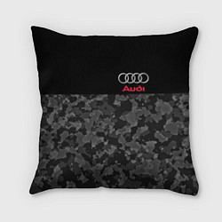 Подушка квадратная AUDI, цвет: 3D-принт