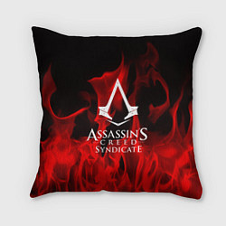 Подушка квадратная Assassin’s Creed: Syndicate, цвет: 3D-принт