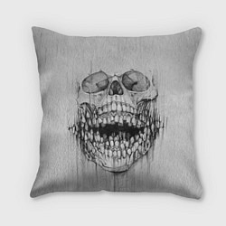 Подушка квадратная Dentist skull, цвет: 3D-принт