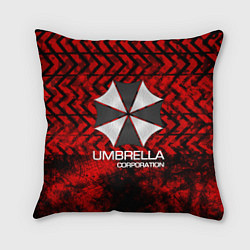 Подушка квадратная UMBRELLA CORP, цвет: 3D-принт