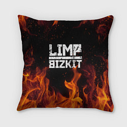 Подушка квадратная LIMP BIZKIT, цвет: 3D-принт