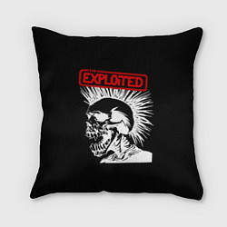 Подушка квадратная The Exploited, цвет: 3D-принт