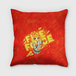 Подушка квадратная Fire Force, цвет: 3D-принт