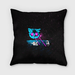 Подушка квадратная Кошак, цвет: 3D-принт